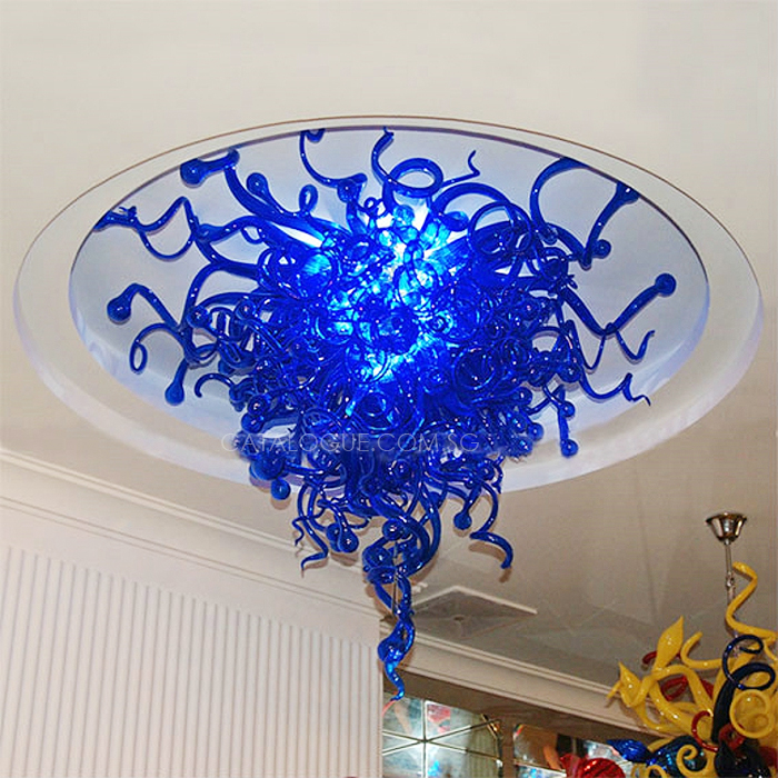 Italian glass chandelier